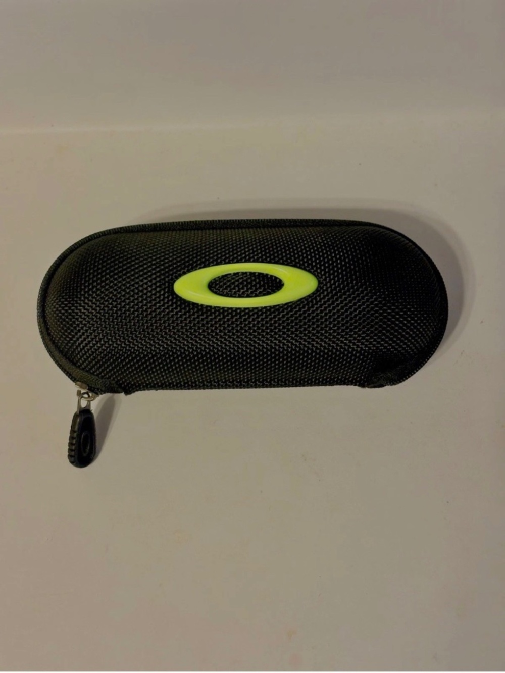 Oakley Black Neon Green Zipper Youth Authentic Eyeglasses Sunglasses Case Y2K